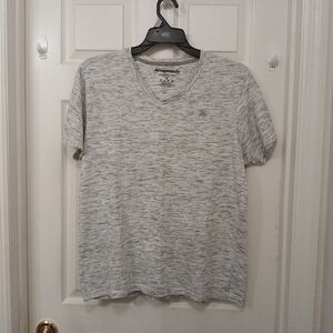AEROPOSTALE Women's T-Shirt Size XL Gray & White Heather